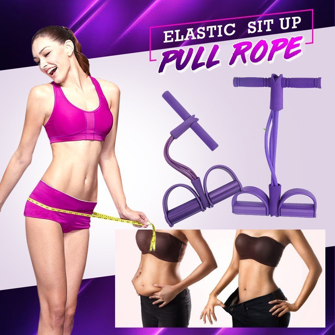 Fitness Elastic Sit Up Pull Rope