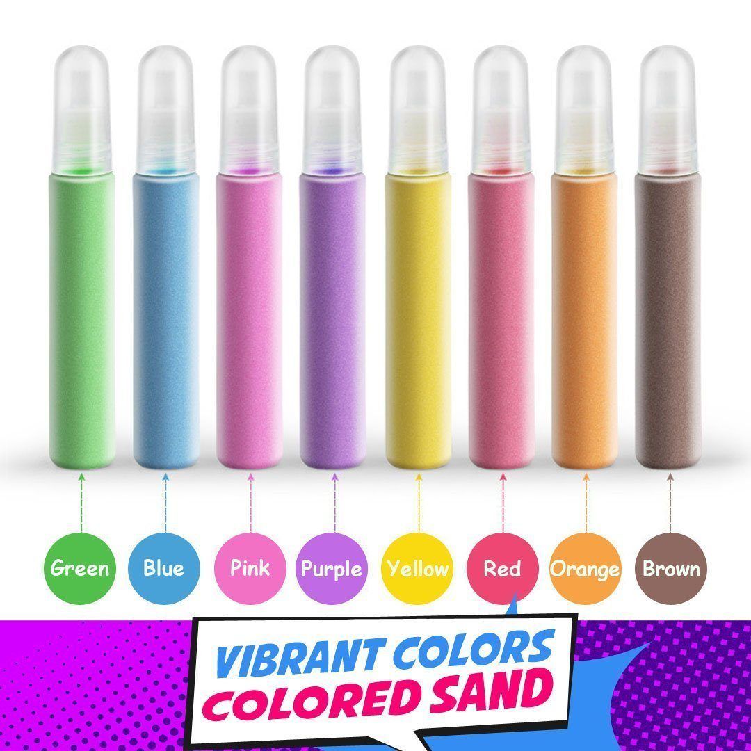 Colored Sand Art Kit