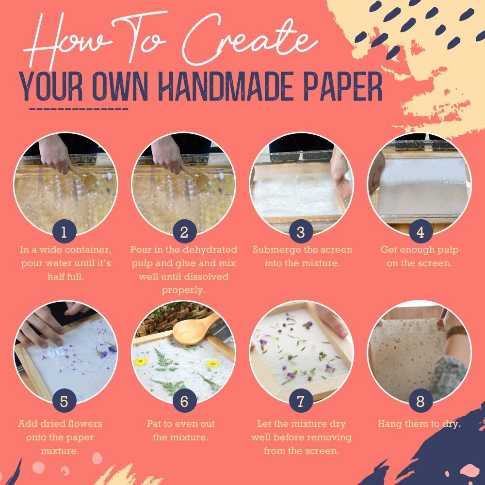 Handmade Paper Experimenting Kit