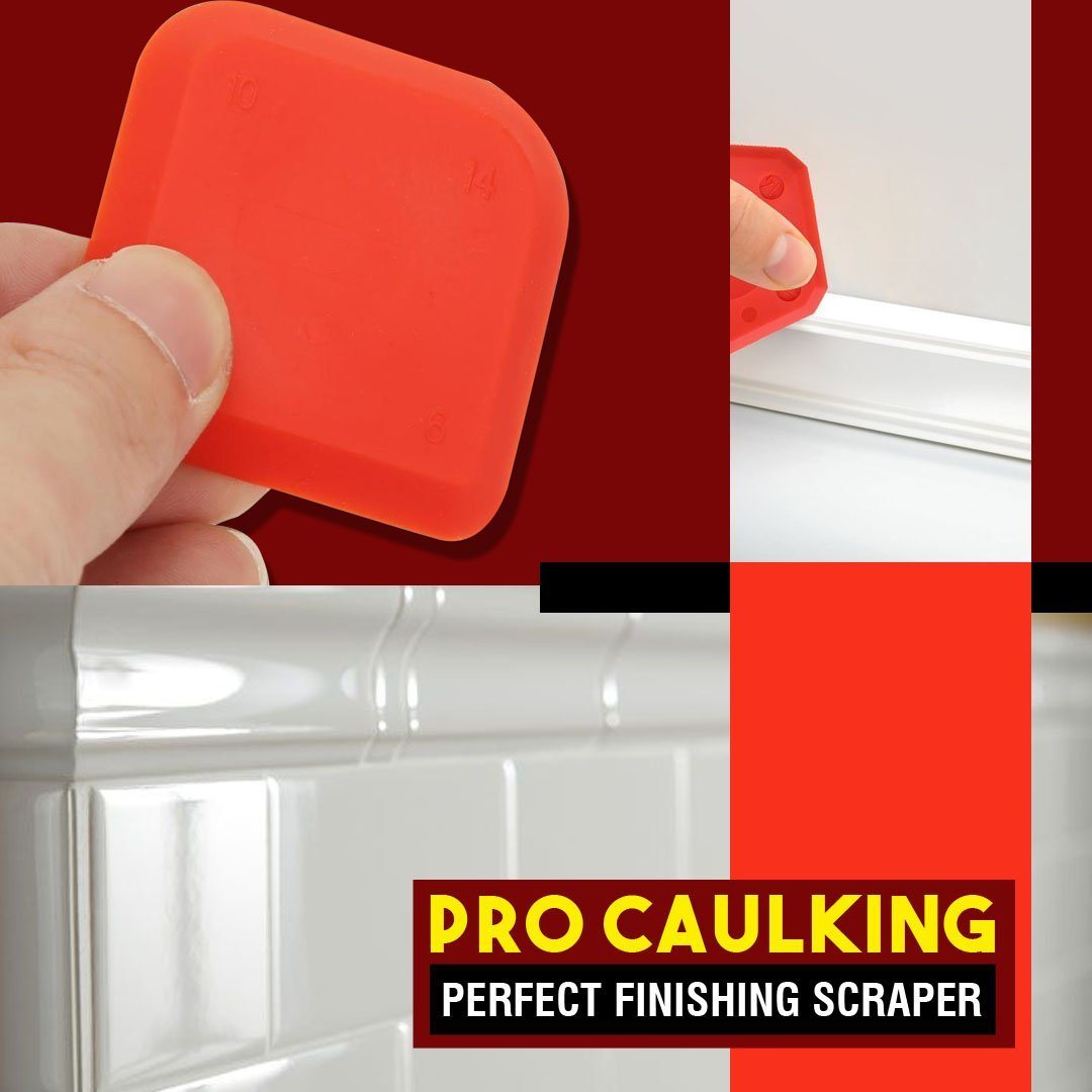 Pro Caulking Perfect Finishing Scraper(4pcs/set)