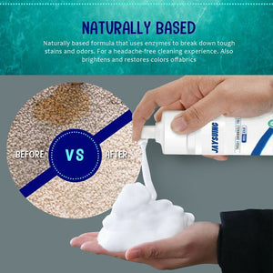 Waterless Fabric Foaming Power Cleanser