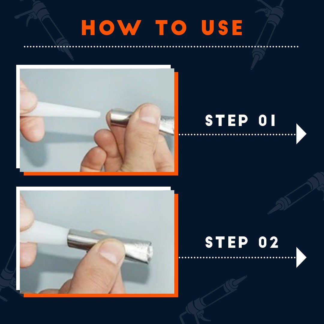 Sealant Caulking Gun Nozzle Tip Set