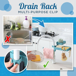 Drain Rack Kitchen Multi Purpose Clip
