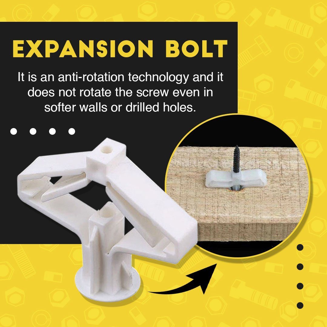 Drywall Mounting Expansion Bolt (10pcs)