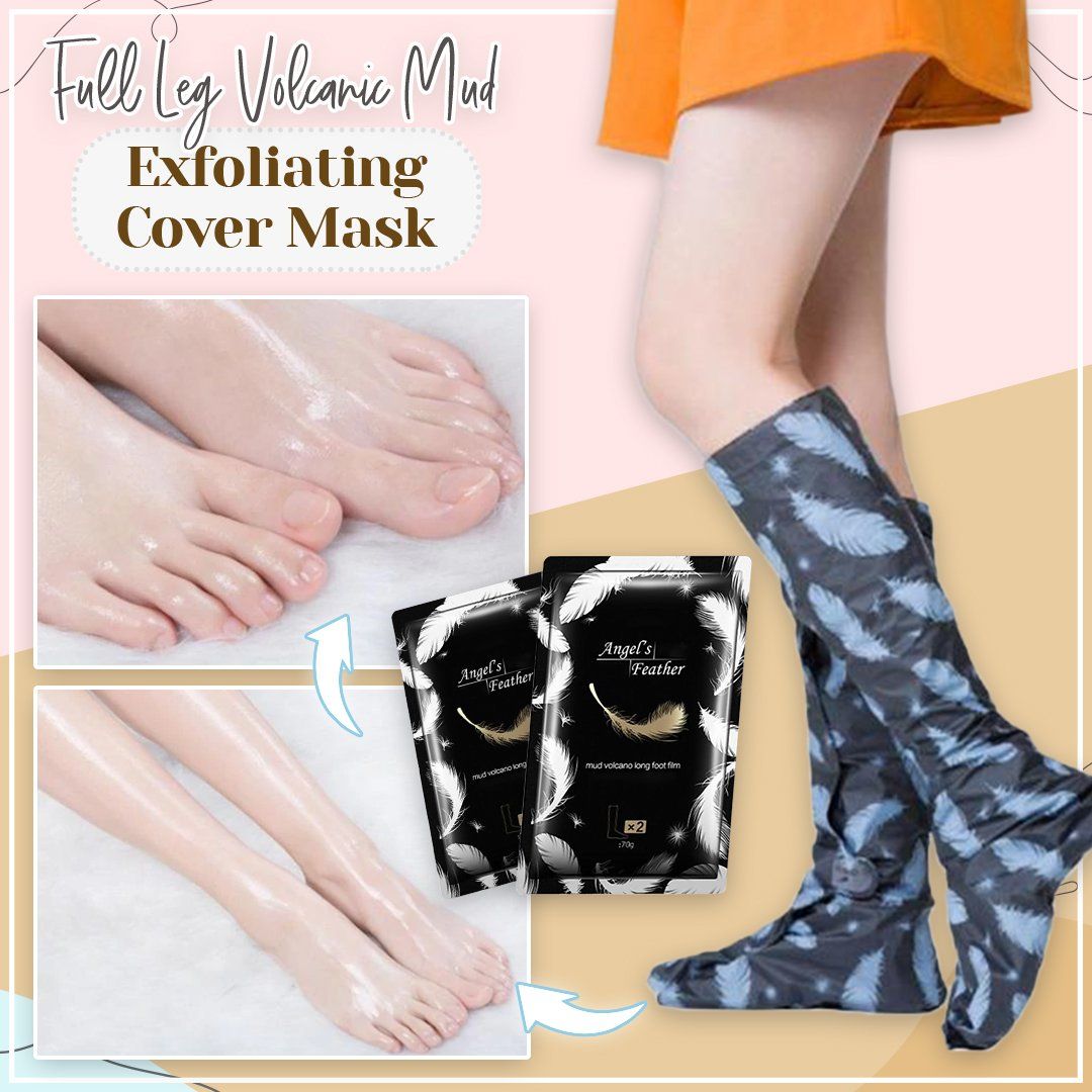 Full Leg Cover Volcanic Mud Exfoliating Mask