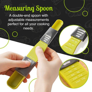 Double-End Adjustable Measuring Spoon