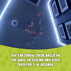 Fluorescent Sticky Stress Reliever Balls