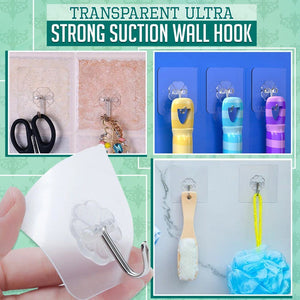 Transparent Ultra Strong Suction Wall Hook