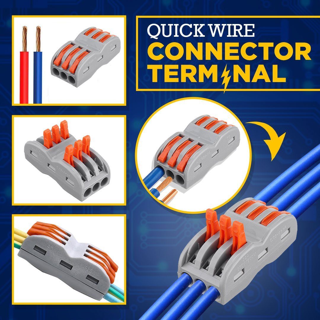 Quick Wire Connector Terminal(6pcs)