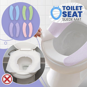 Toilet Seat Suede Mat