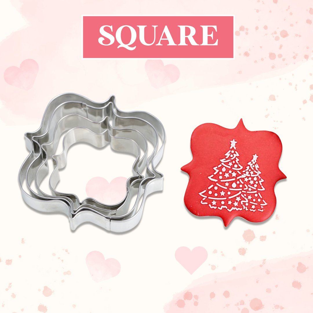 Stainless Steel Fondant Cookie Stamper