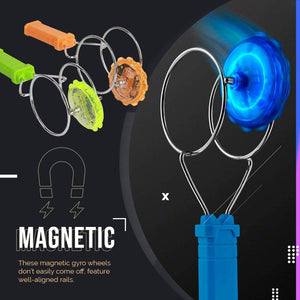 LED Magnetic Gyro Wheel