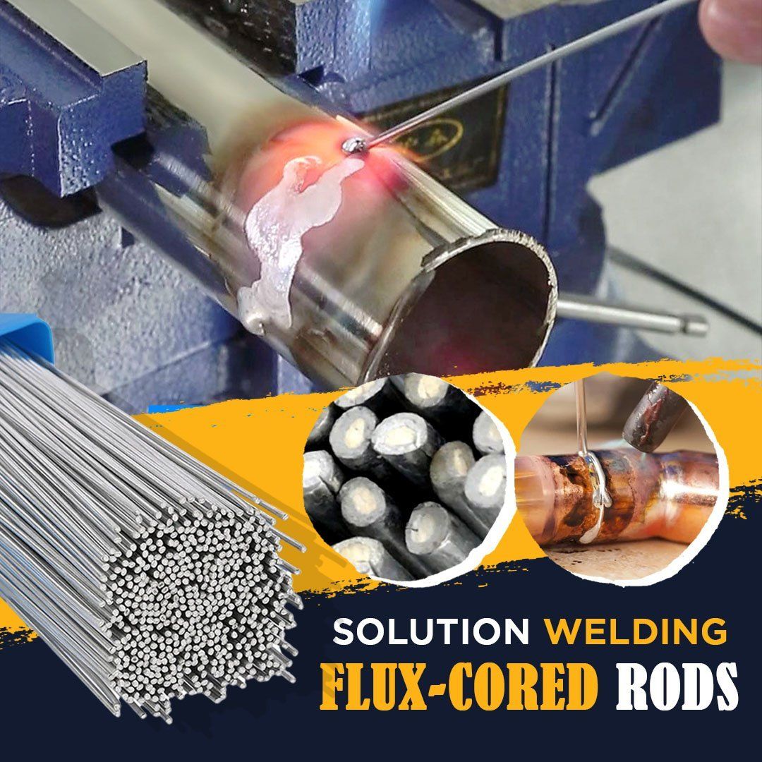 Solution Welding Flux-Cored Rods