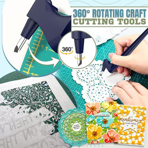 360° Rotating Craft Cutting Tool ✨With 3 blades✨