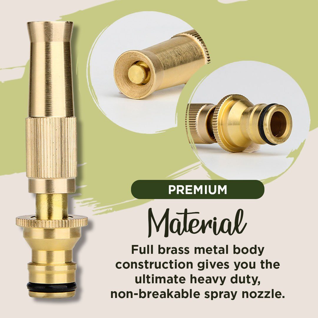 Multifunctional Brass Heavy Duty Hose Nozzle