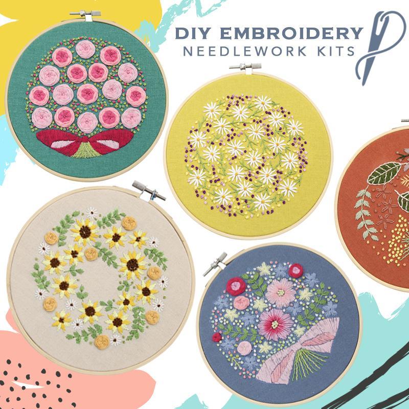 DIY Embroidery Needlework Kits