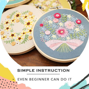 DIY Embroidery Needlework Kits
