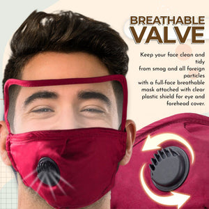 2 in 1 Face and Eye Protector