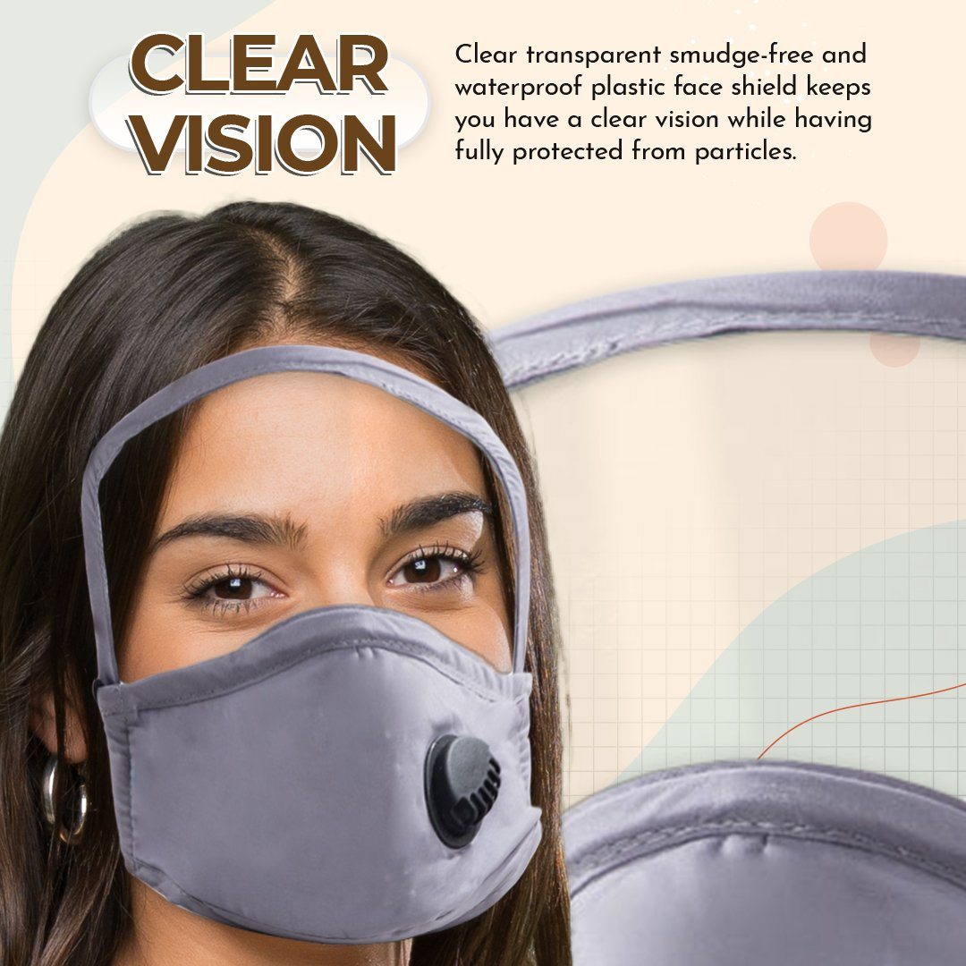 2 in 1 Face and Eye Protector