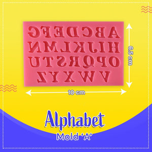 DIY Alphabet  Number Silicone Mold