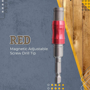 Magnetic Adjustable Screw Drill Tip