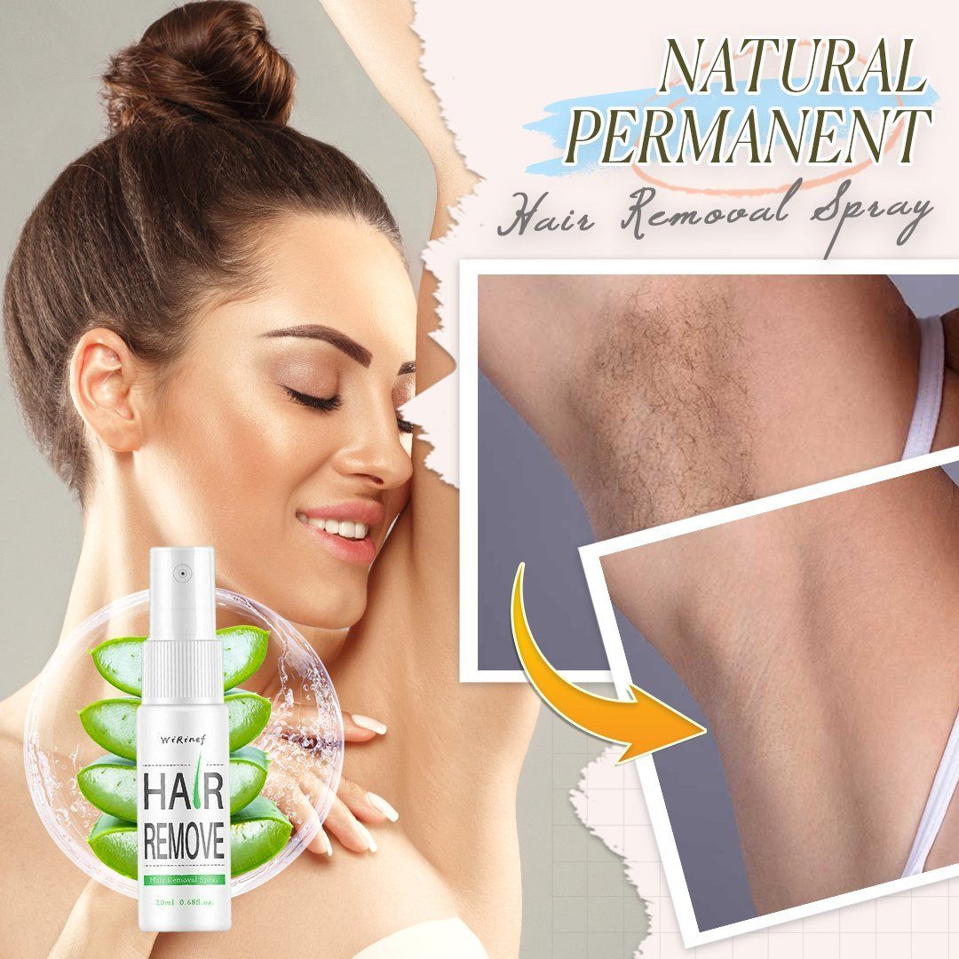 NEW Natural Permanent Hair Removal Spray